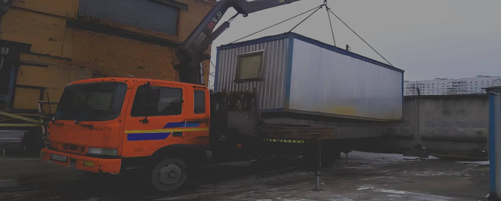 Получить уникальное предложение по перевозке негабаритного вагончика грузовым транспортом по России из Пушкина с гарантией безопасности